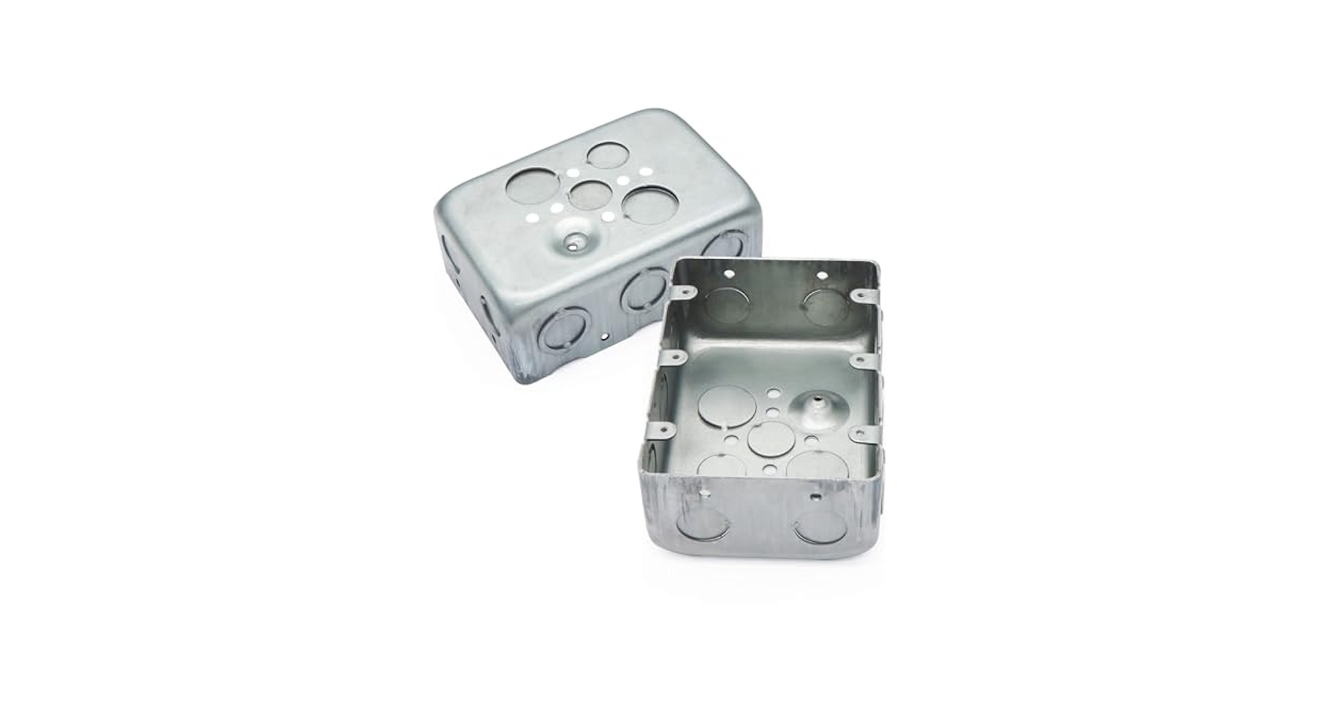 Qlvily 1 Pack Three Gang Multi Device Switch Box, 5.8